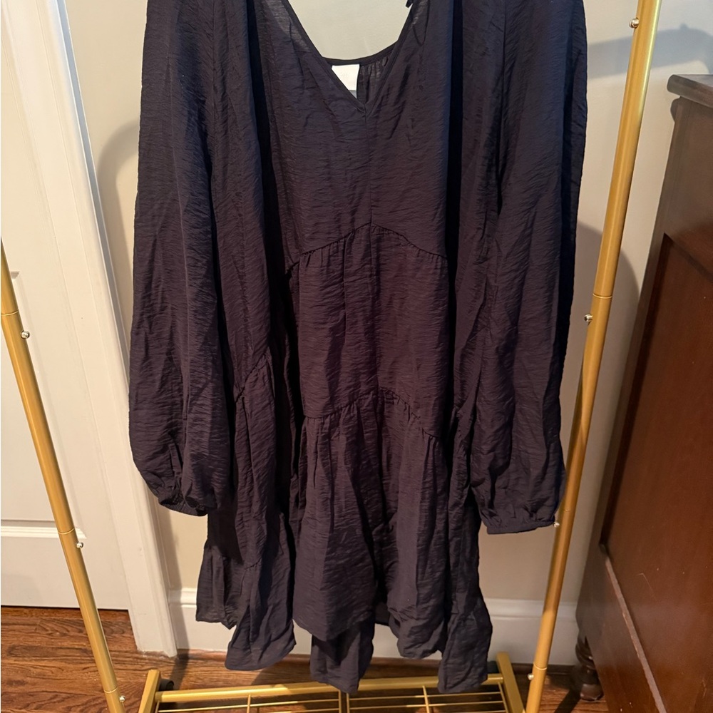 H&M Dark Long-Sleeve Top
